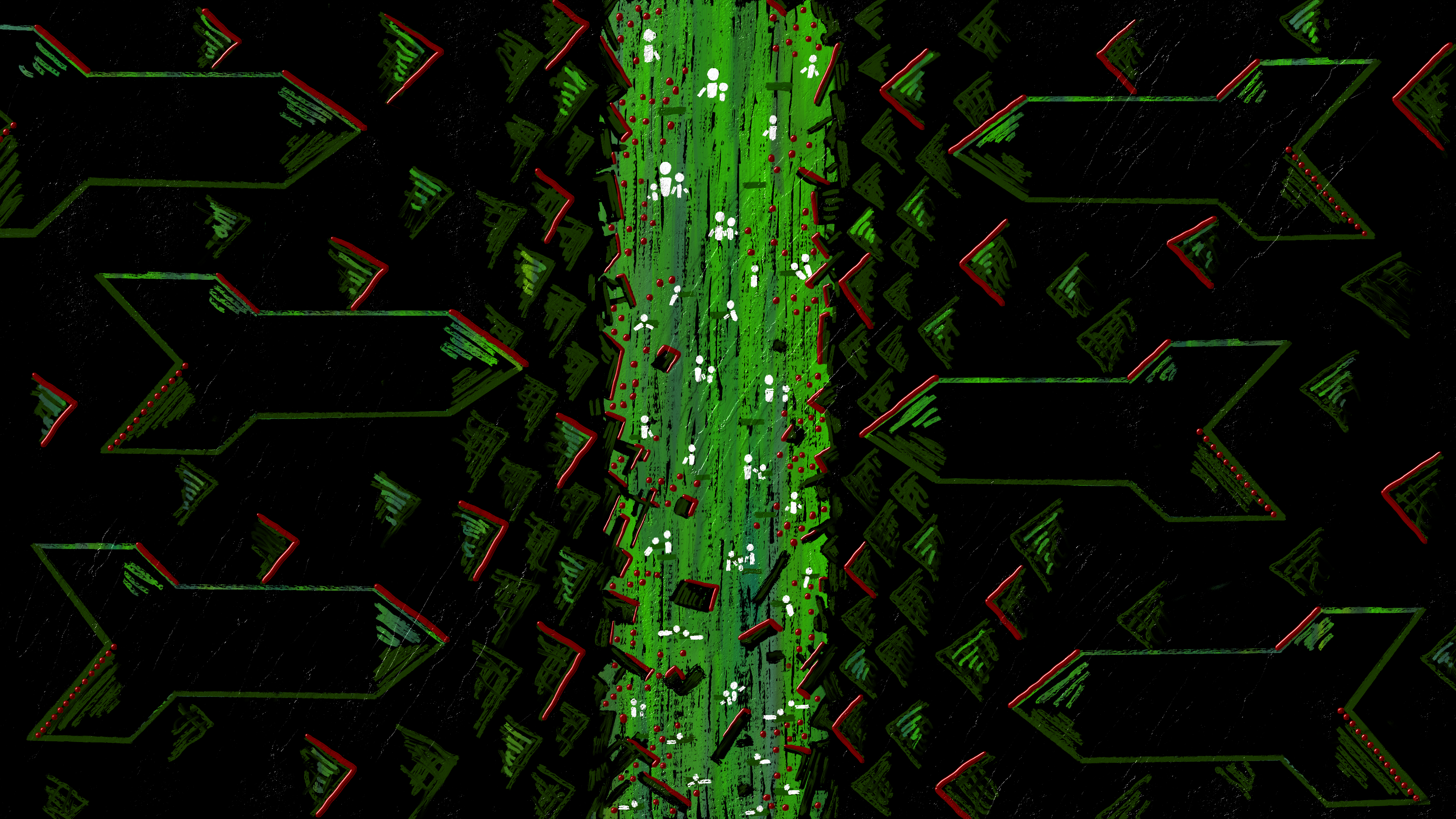 “Green Road” for violin, piano and electronics